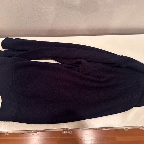 Navy Arnie Grandpa-style Cardigan - Picture 3 of 3